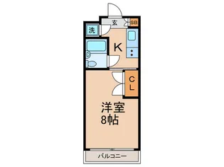 カサブローテ【3階】の間取り