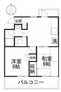 ヒルズ司II【2階】の間取り