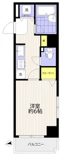 ルーブル大森II【5階】の間取り