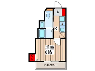 パークサイド七里【2階】の間取り