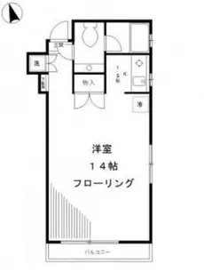麻布イーストコート【3階】の間取り