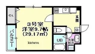 ブラン.ノワール【2階】の間取り