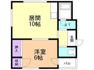 メゾンジョイ久須志【2階】の間取り