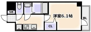 スプランディッド天王寺パークサイド【11階】の間取り
