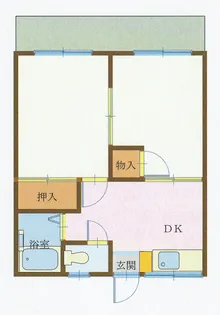 遠石コーポ【2階】の間取り