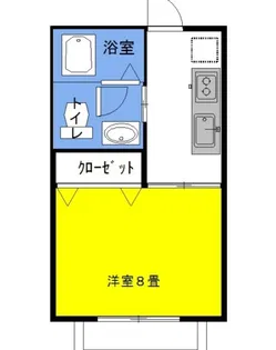 グラシアス・ベイone【1階】の間取り