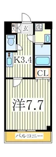 PREFERRED KASHIWA【5階】の間取り