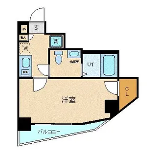 プレール・ドゥーク錦糸町II【5階】の間取り