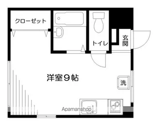 ハイツ茂木【3階】の間取り