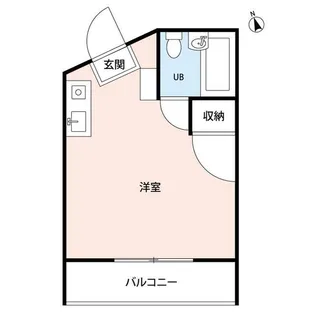 ラレーブ久地【2階】の間取り