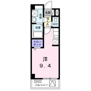 ペガズ【3階】の間取り