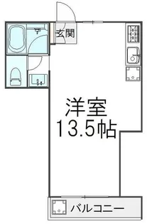 白岩ビル【5階】の間取り