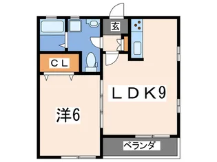 メゾン・ド・エスポワール磯子【2階】の間取り