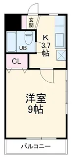コーポ平田【2階】の間取り