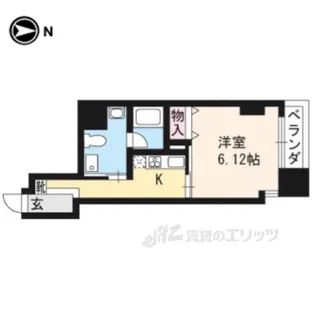 HF河原町二条レジデンス【11階】の間取り