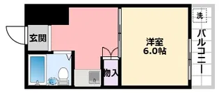 エクセレント甲子園七番館【2階】の間取り