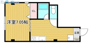 本町中央ビル【3階】の間取り