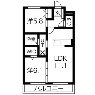 Y&M セカンドステージ A【3階】の間取り