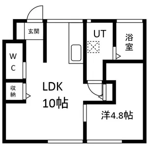 KlassiskSquare(クラシックスクエア)【1階】の間取り