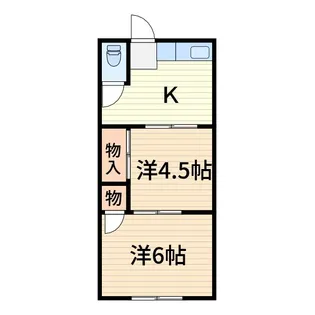 桜荘【2階】の間取り