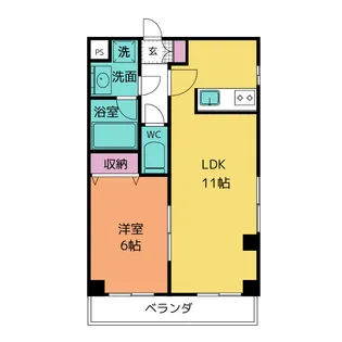 フローラYOKO【3階】の間取り