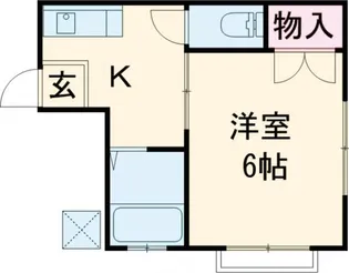 岩井マンション【3階】の間取り