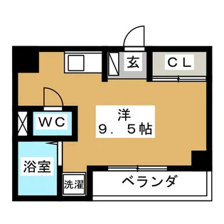 ビアンカ戸越【2階】の間取り