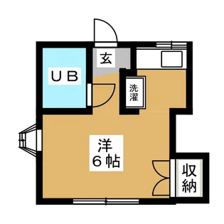 元横山テラス【1階】の間取り