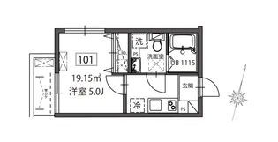 アークス大泉学園【1階】の間取り