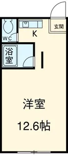 広栄荘7棟【2階】の間取り