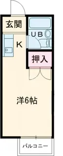 プリンスハイツ【2階】の間取り