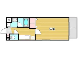 ピアホーム奥田西町【1階】の間取り