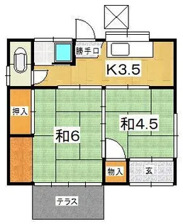神奈川県小田原市清水新田【一戸建】の間取り