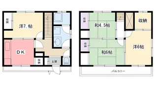 兵庫県西宮市今津曙町【一戸建】の間取り