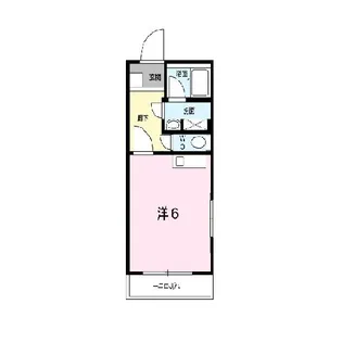 レジデンス暁【3階】の間取り
