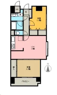 エアーズ港町【4階】の間取り
