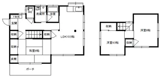 群馬県前橋市青柳町【一戸建】の間取り