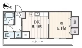 SPレジデンス【5階】の間取り