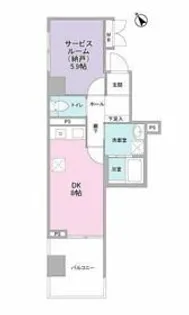 フェイム両替町【2階】の間取り