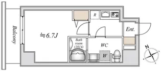 LIME RESIDENCE HIGASHINAKAYAMA【4階】の間取り