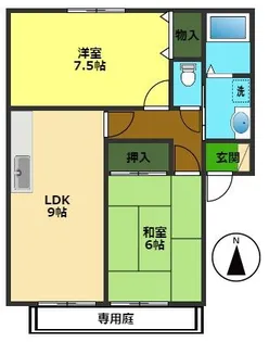 一翠館【1階】の間取り
