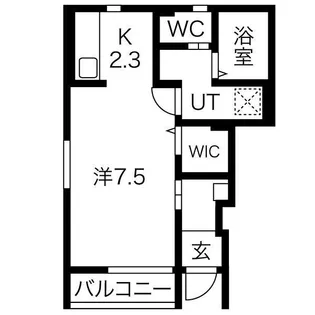 【新築】Eight(エイト)【1階】の間取り