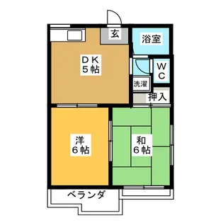 愛知県名古屋市千種区今池3【アパート】の間取り
