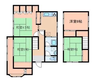 岡山県赤磐市山陽2【一戸建】の間取り