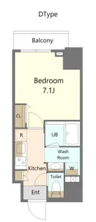 Alivis東京尾久【14階】の間取り