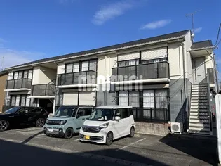 ニューサウスB【1階】の外観