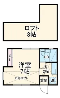 ハイツM【1階】の間取り