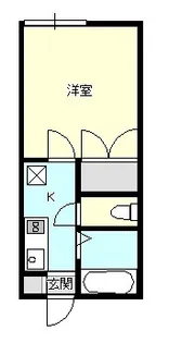 新潟県新発田市新栄町2【アパート】の間取り