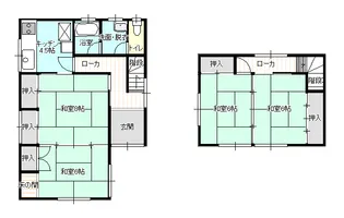 青森県青森市大字三内字丸山【一戸建】の間取り