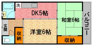 広島県三次市十日市東4【アパート】の間取り